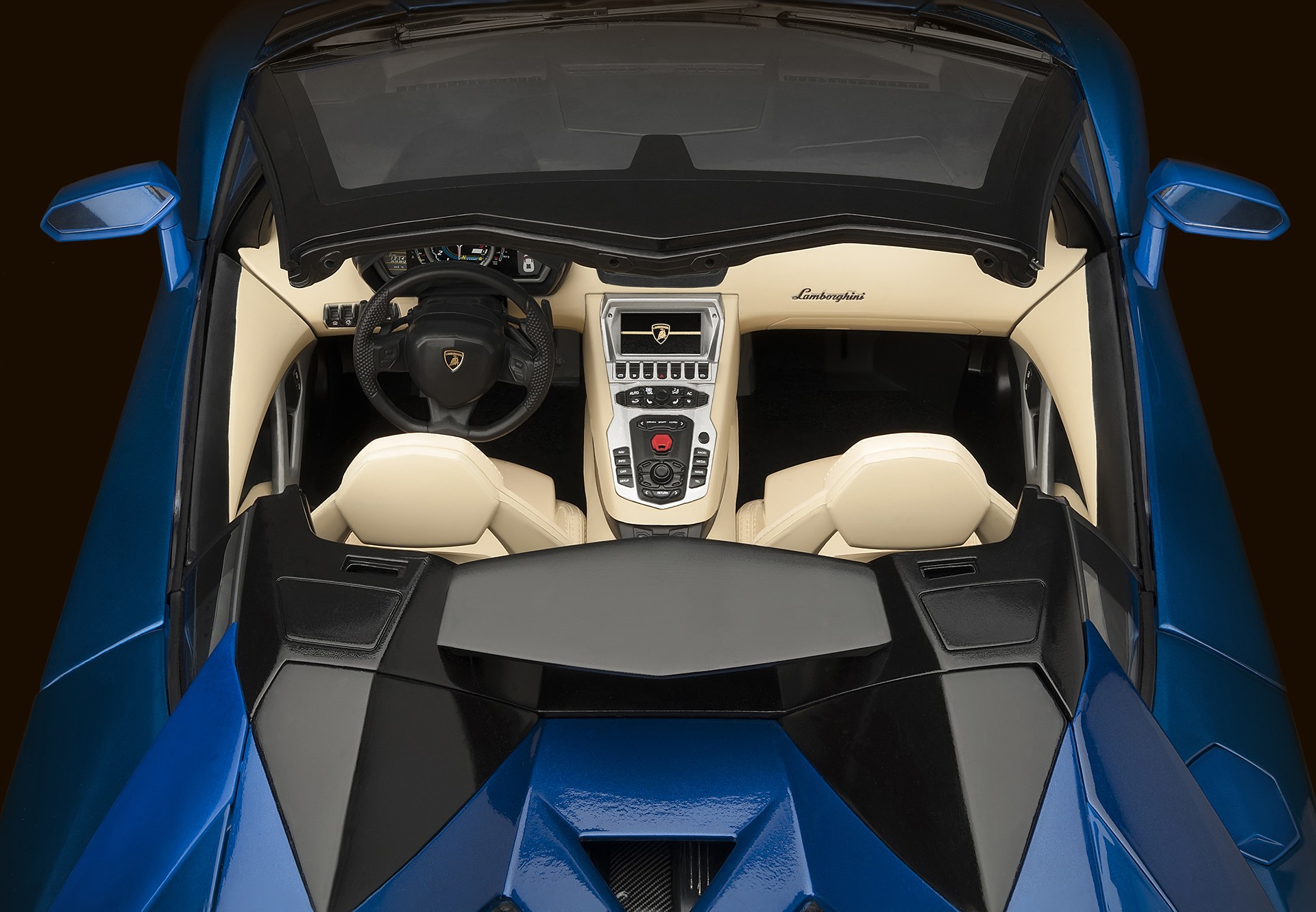 Lamborghini Aventador Roadster Blue (Синий металлик)
