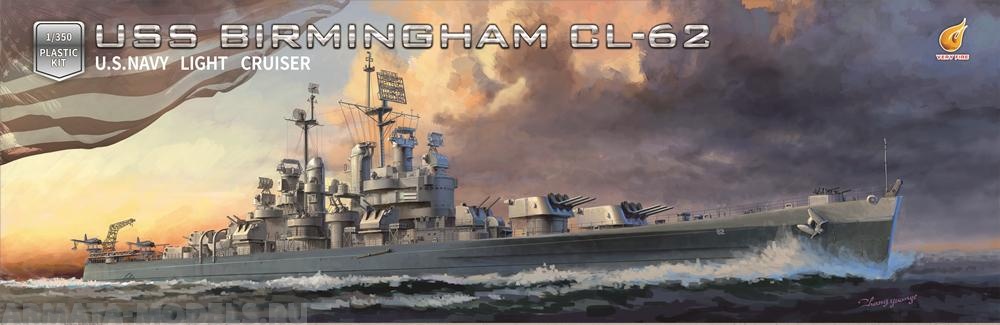 VF350921 USS Birmingham Very Fire