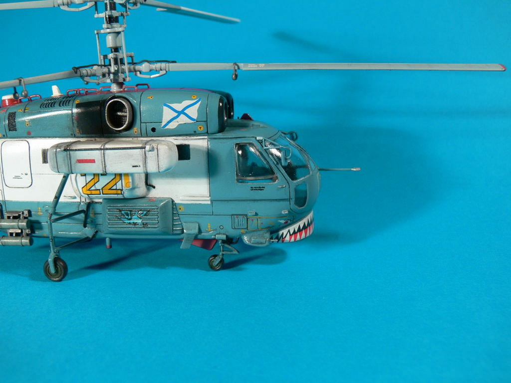 7247 Российский корабельный поисково-спасательный вертолёт Звезда