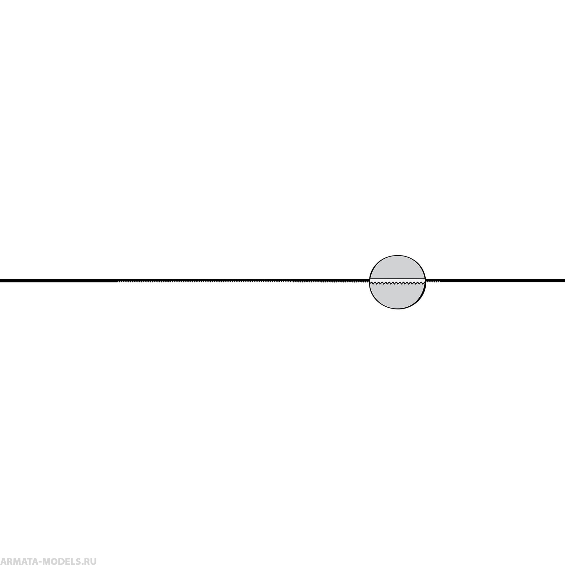 EX20520 Комплект из 12 ювелирных пилок #2/0