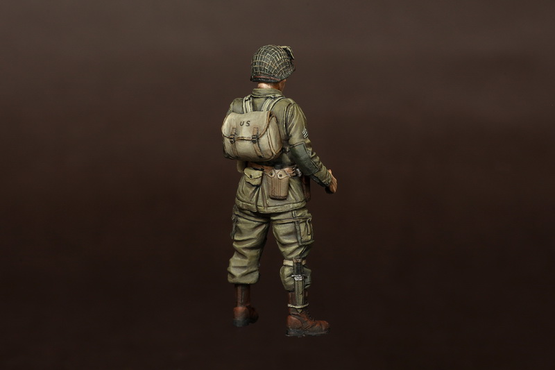 35118SOGA U.S. Army Airborne machine gunner 30 caliber for jeep. Normandy, 1944. SOGA Miniatures