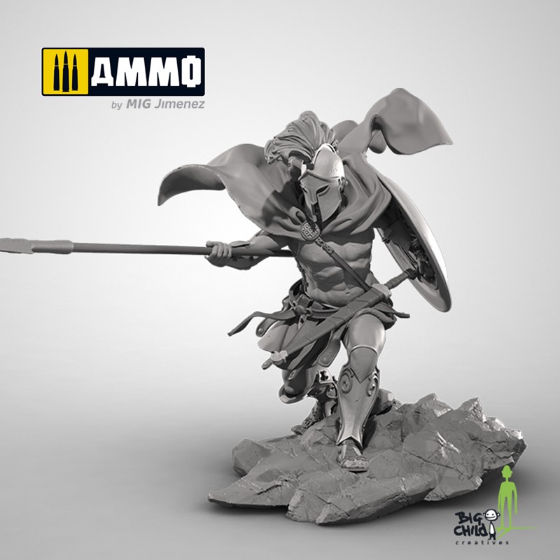 BCEH75011 Миниатюра Spartan Hoplyte 1 BIG CHILD