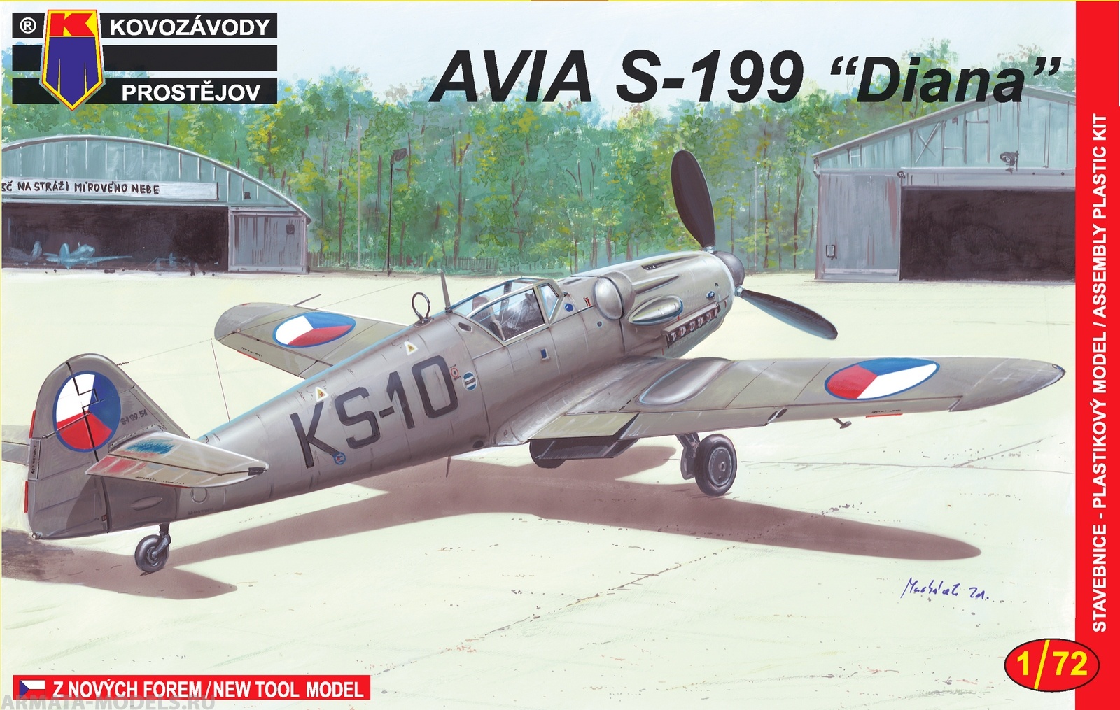 KPM0008 Avia S-199 Diana KP Models