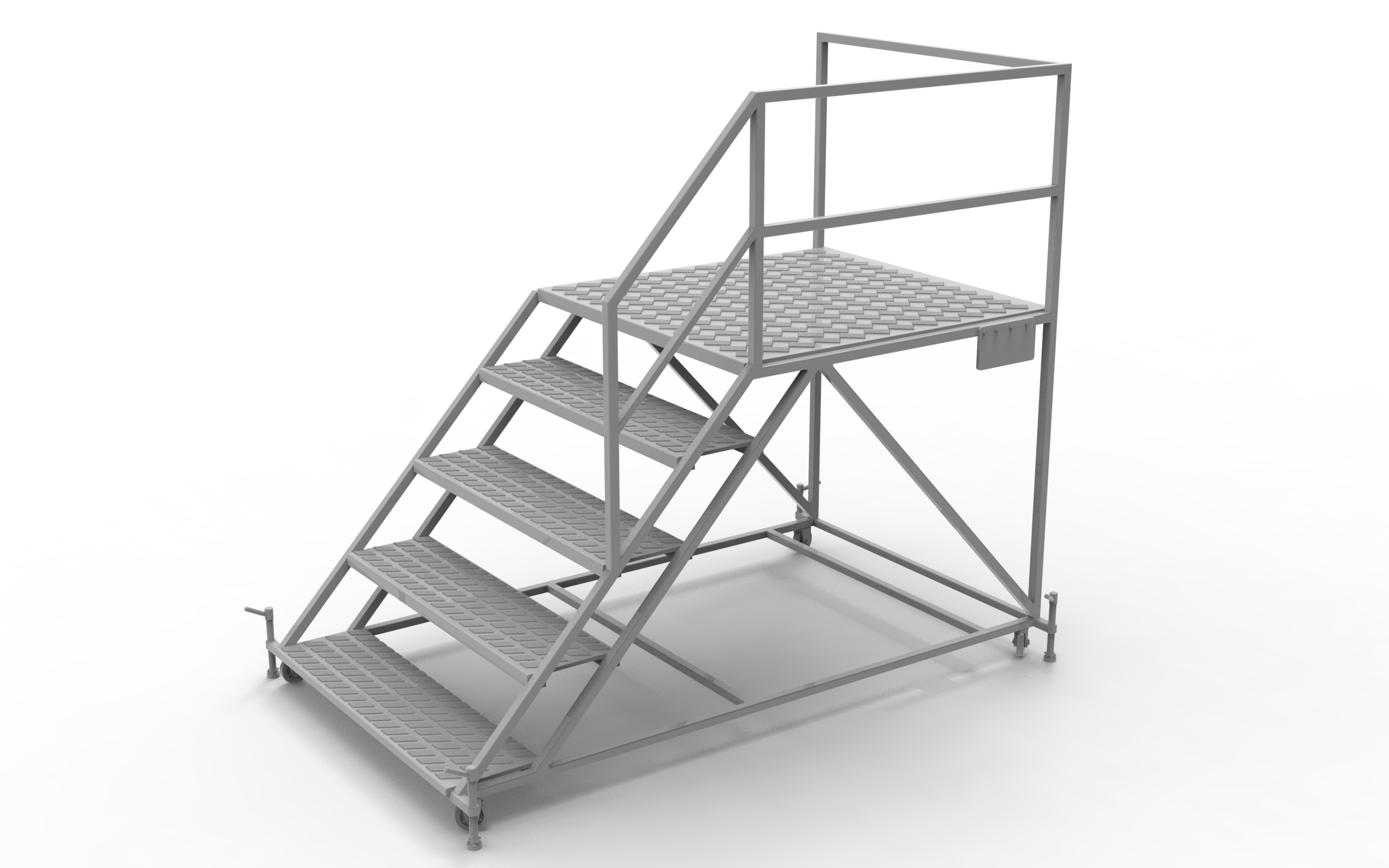 48603-1TMP Миниатюра Стремянка МИ-28 Temp Models