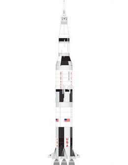 A11170 Сборная модель космического корабля Apollo Saturn V 50th Anniversary of 1st Manned Moon Landing Airfix