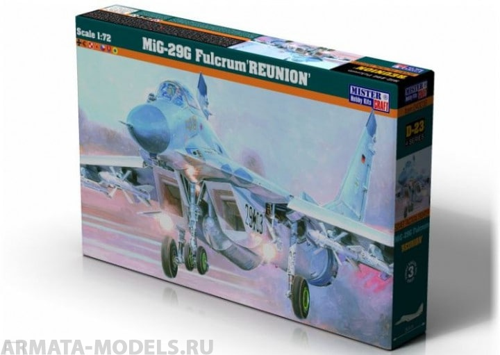D-23 Самолет MIG-29G Fulcrum REUNION MISTERCRAFT
