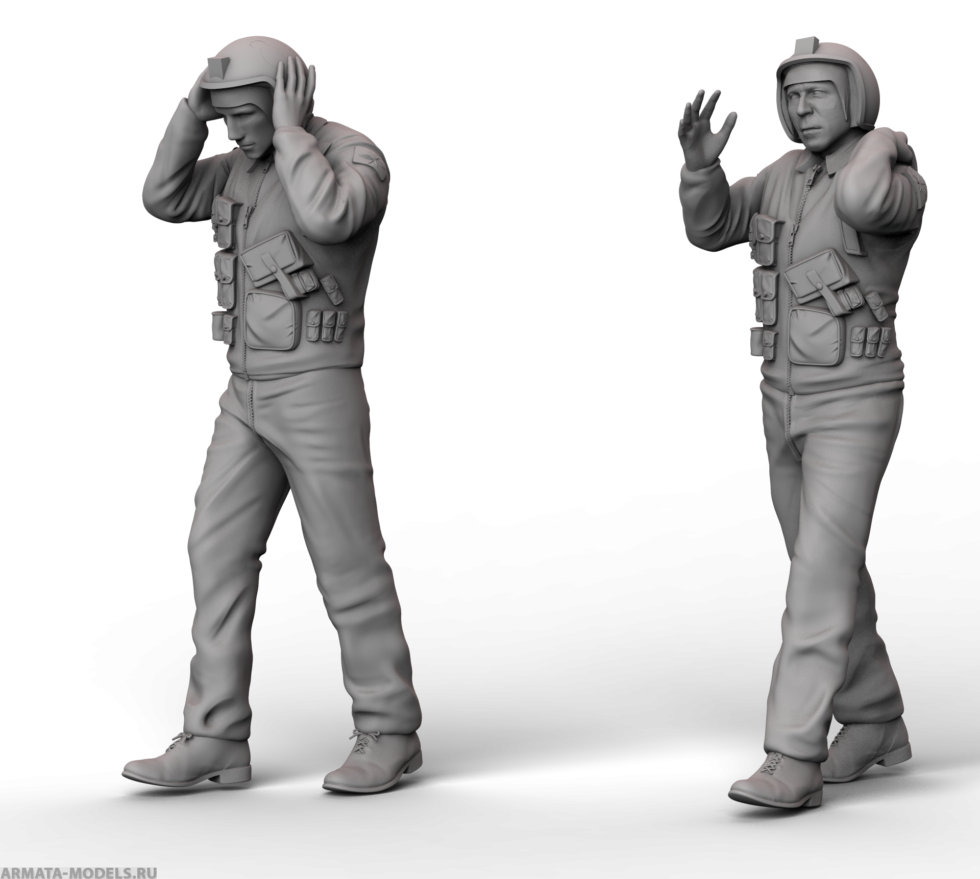 AM4881 Пилоты МИ-24П набор №2