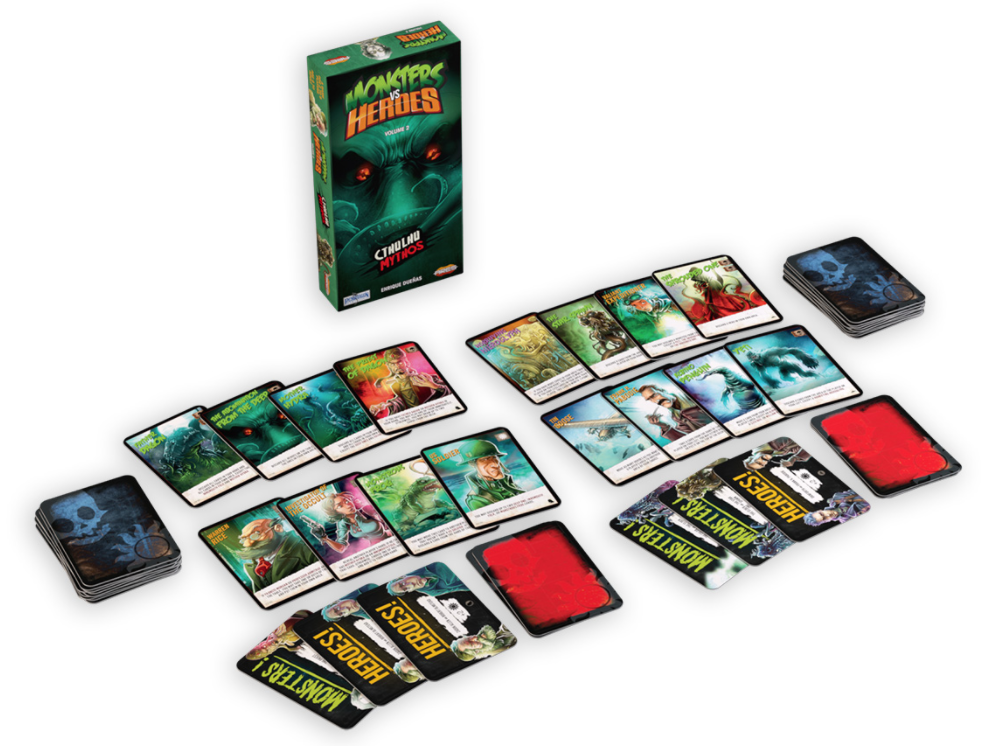 BG11066EUR Игра настольная Монстры vs Герои. Мифы Ктулху