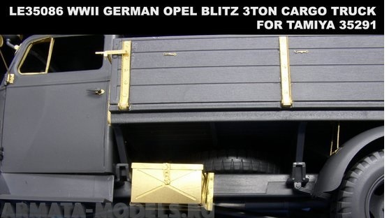 LE35086 Фототравление для WWII German Opel Blitz for Tamiya