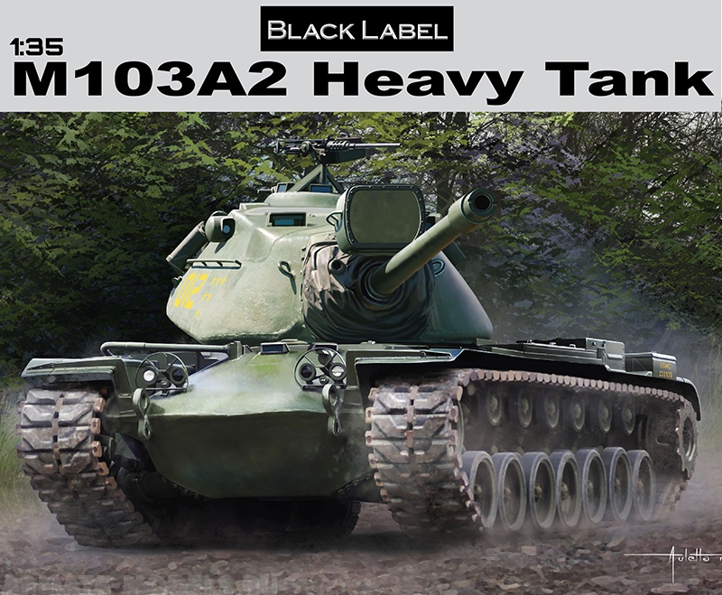 3549Д 1/35 Тяжелый танк M103A2 Dragon