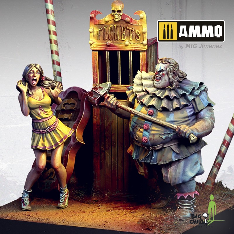 BCFO54004 Набор миниатюр Pack Freak Out Show (BCFO54001 + BCFO54002 + BCFO54003) BIG CHILD