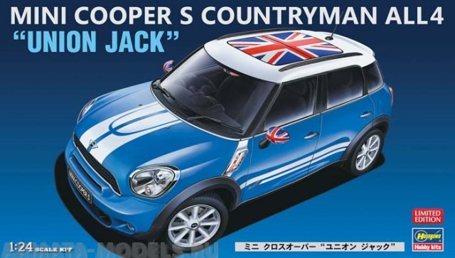 20253 Автомобиль MINI COOPER S COUNTRYMAN ALL4 UNION JACK Hasegawa