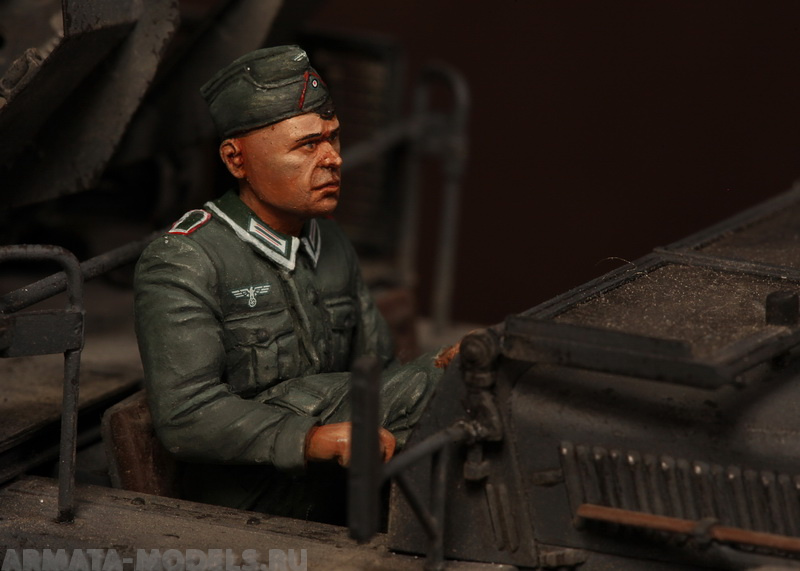 3538SOGA German antiaircraft feldwebel SOGA Miniatures