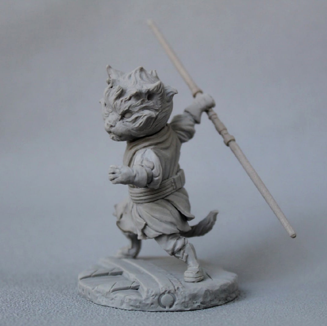 BCK-FC-011 Дарт Мяул | Коллекционная миниатюра 70 мм Blood Carrot Knights