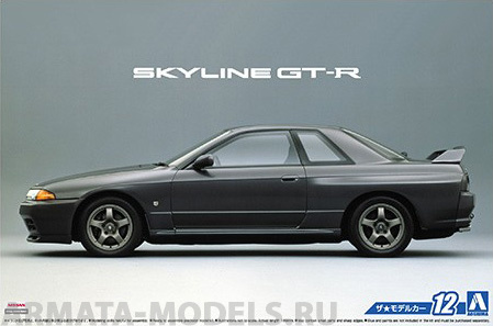 05163 Nissan Skyline GT-R R32 '89 Aoshima