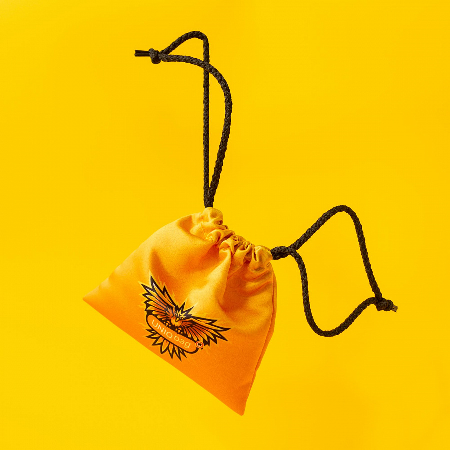 1170 Тканевый мешок с печатью (желтый)