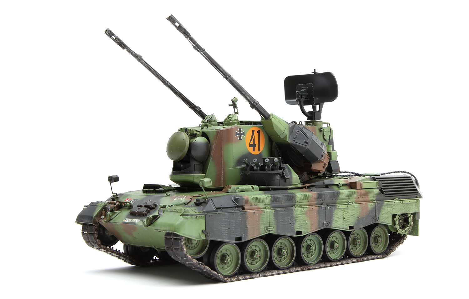 TS-030 GERMAN FLAKPANZER GEPARD A1/A2 1/35 Meng