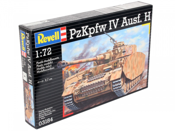 03184 Средний танк Panzerkampfwagen IV Ausf. H, 2-ая Мировая Война, немецкий Revell