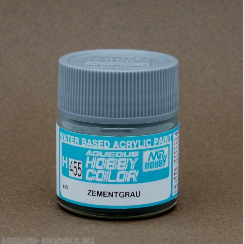 H455 Краска  10мл  CEMENT GRAY