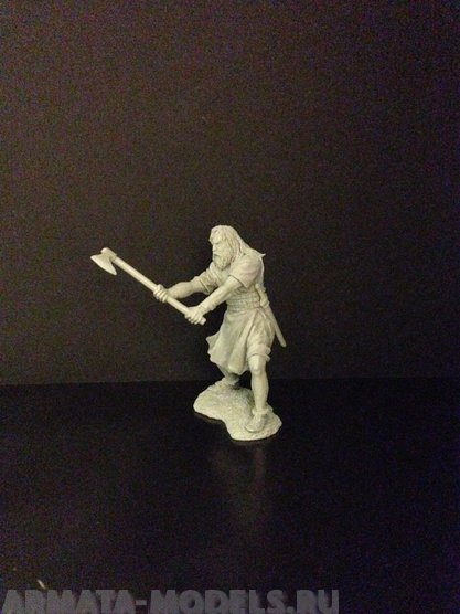 306ТБ Пеший шотландец бьющий топором Три Богатыря