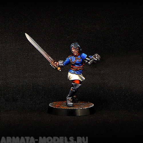 BV-ursula Игровая миниатюра  commander Ursula командир Урсула BROTHER VINNI's