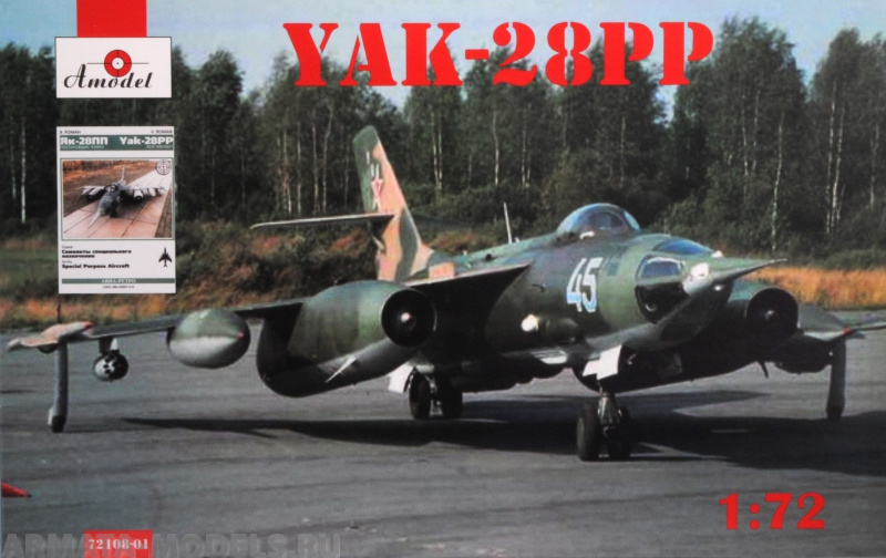 AM72108-01 Як-28ПП Amodel
