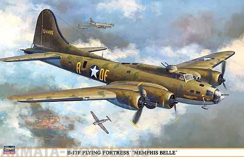 00971 Самолет B-17F Hasegawa
