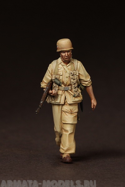 35124SOGA Fallschirmjager- Brigade Ramcke. El Alamein, August 1942. SOGA Miniatures