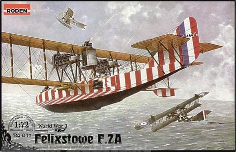 Rod047 Самолет FELIXSTOWE F.2A Roden