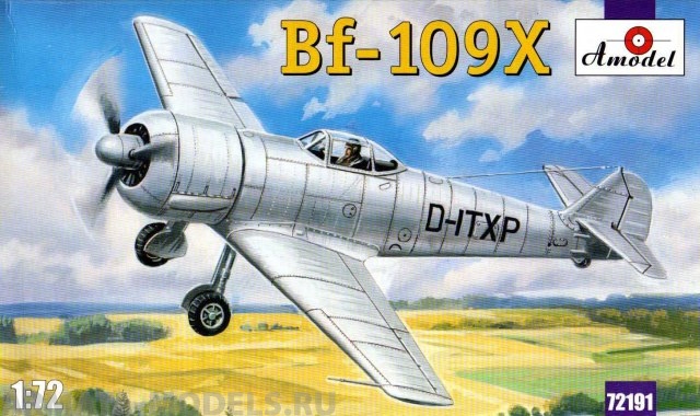 АМ72191 Bf-109X Amodel