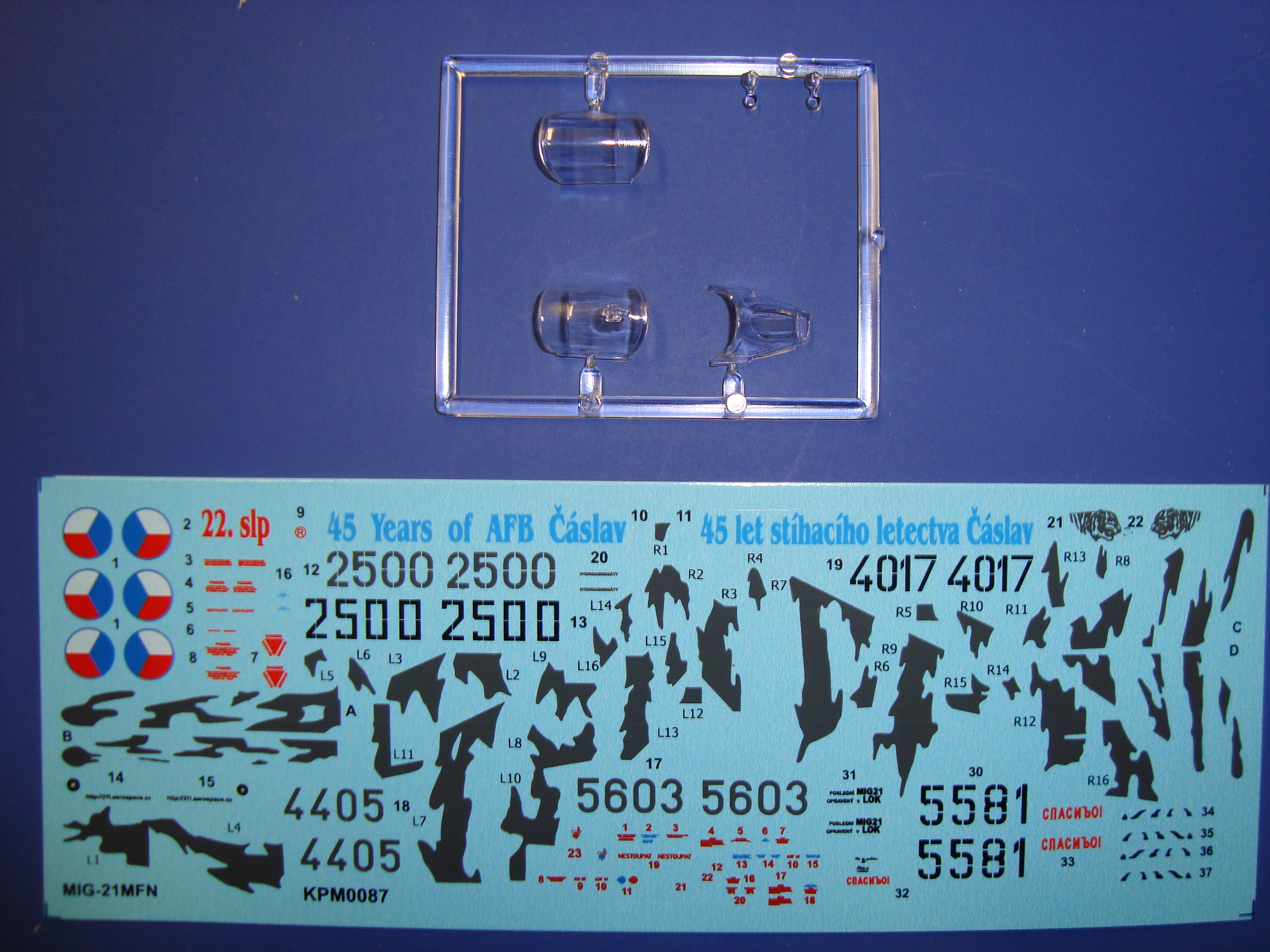 KPM0087  MiG-21 MFNCzAF KP Models