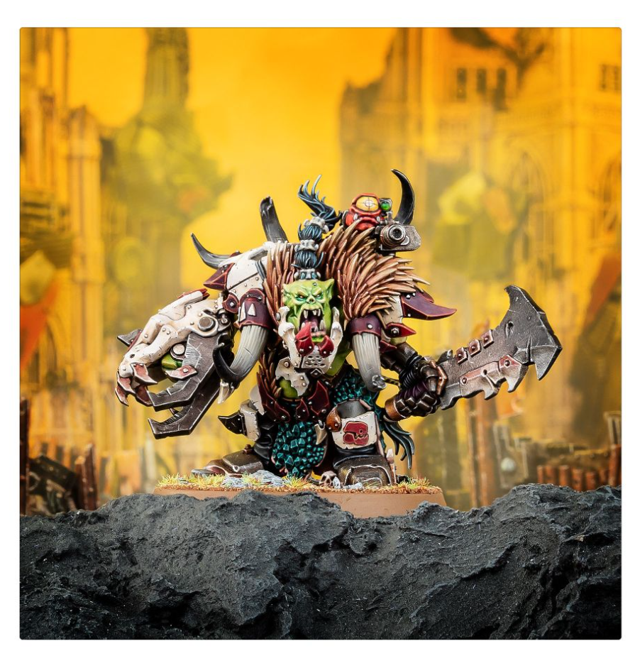 50-53 Набор Орки. Зверобосс (Orks Beastboss)