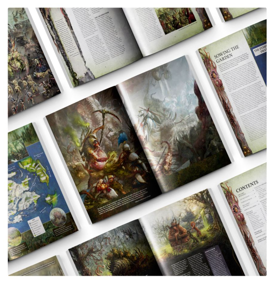 83-58GW Боевой Том. Червородия Нургла (Battletome Maggotkin of Nurgle)