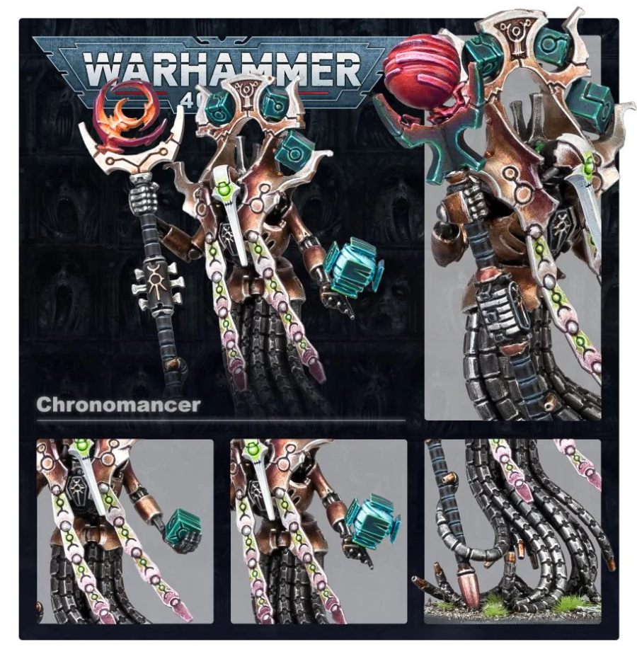 49-45GW Набор Некроны. Хрономант (Necrons Chronomancer)