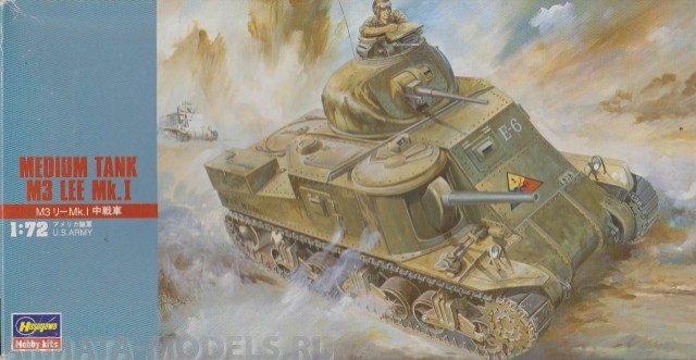 31104 Танк MEDIUM TANK M3 LEE Mk.I Hasegawa