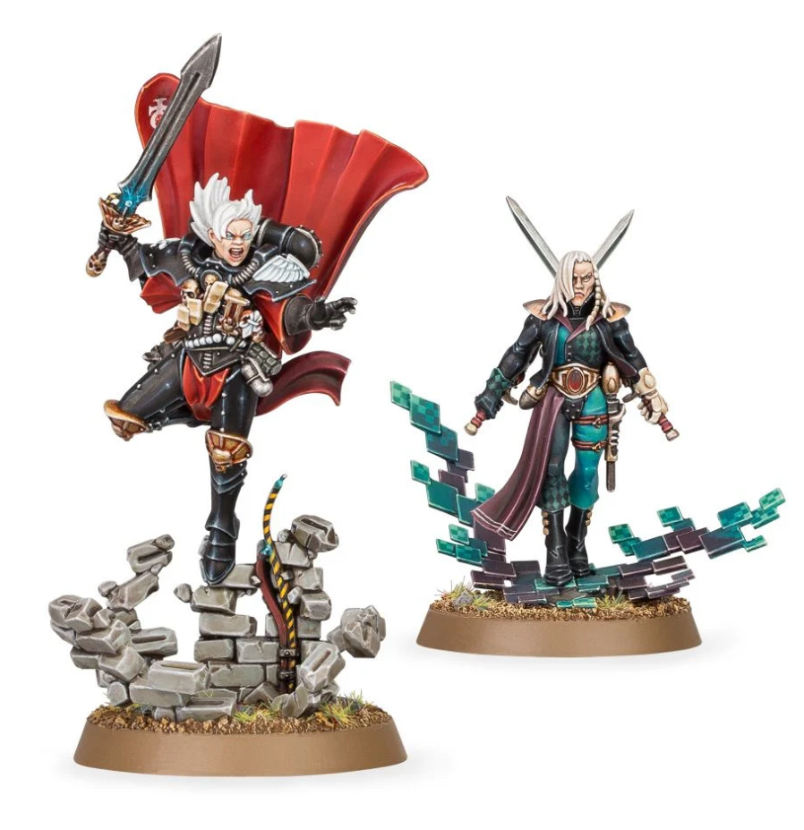 40-50GW Набор Противодемон. Эфраэль Штерн и Киганил (Daemonifuge - Ephrael Stern & Kyganil)