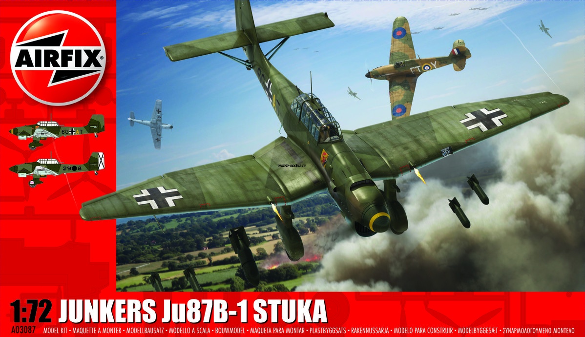 A03087 Самолет Junkers Ju87 B-1 Stuka