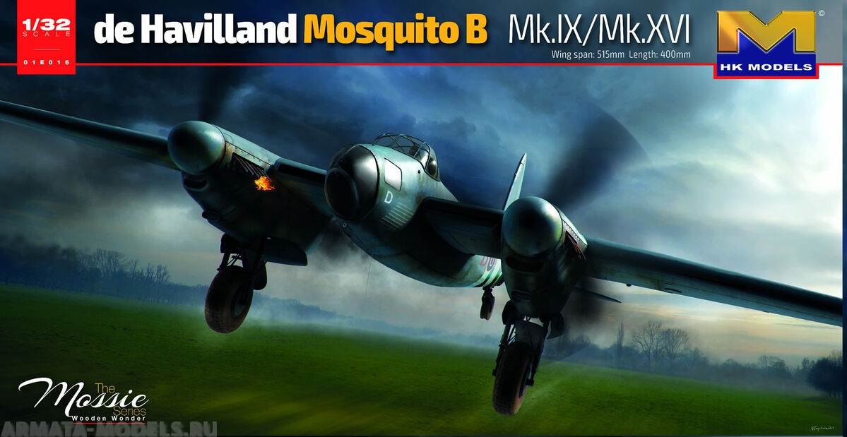 01E016HK Mosquito B. MK IX, XVI HK Models