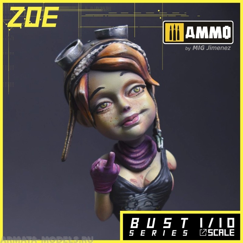 MR-AM09 Бюст Zoe Alternity Miniatures