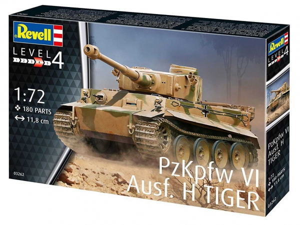 03262 Немецкий тяжелый танк PzKpfw VI Tiger Ausf. H Revell
