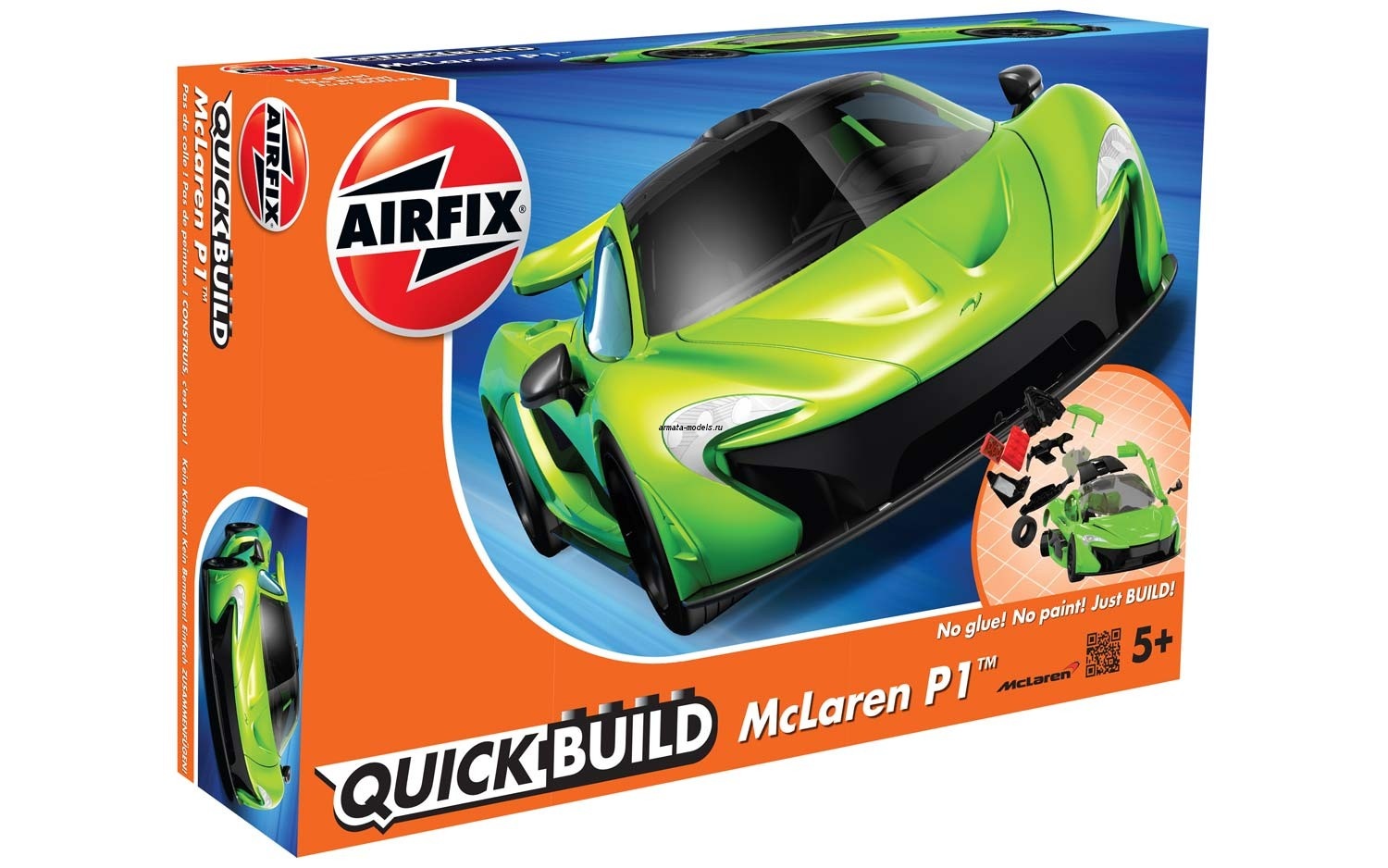 J6021 QUICKBUILD McLaren P1 - Салатовый