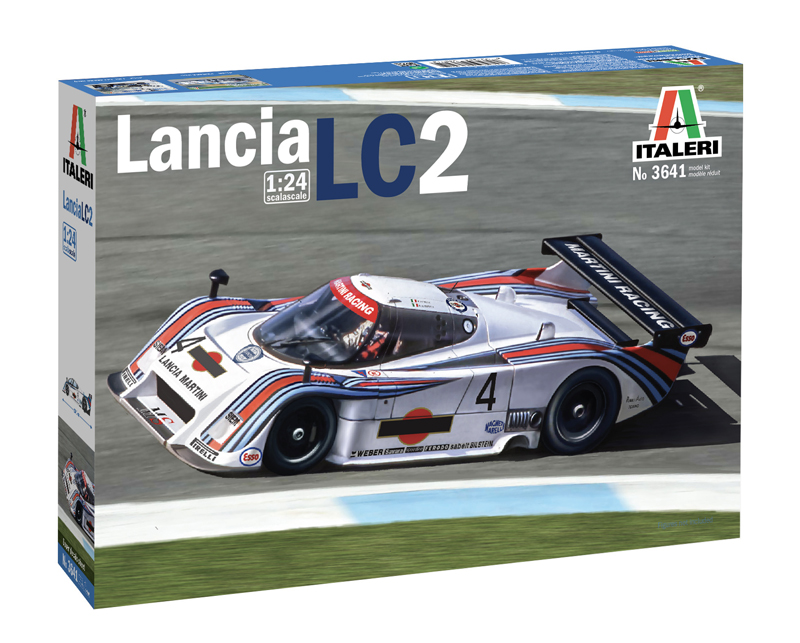 3641ИТ Авто LANCIA LC2 24h Le Mans 1983 Italeri