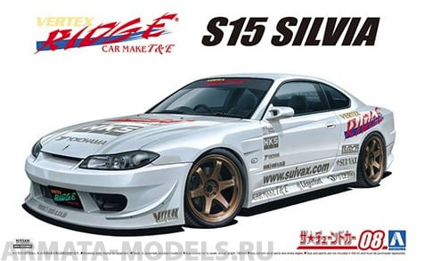 05838 Nissan SIlvia S15 '99 Vertex Aoshima