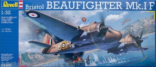 04889 Самолет Истребитель Bristol Beaufighter Mk.IF Revell