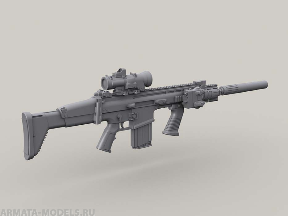 LF3D011 FN SCAR MK17 SET (1/35 SCALE)