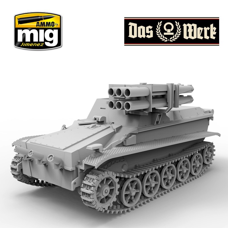 DW35008 Сборная модель Borgward IV Panzerjager Wanze Das Werk