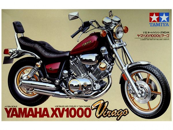 14044 Мотоцикл Yamaha XV1000 Virago Tamiya