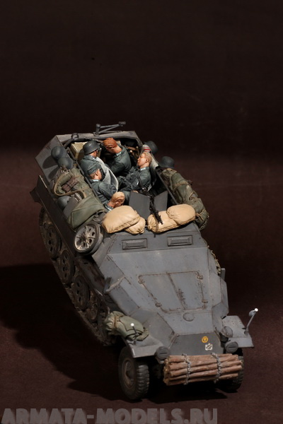 SOGA-13 Power Naps of Panzergrenadiers. SOGA Miniatures