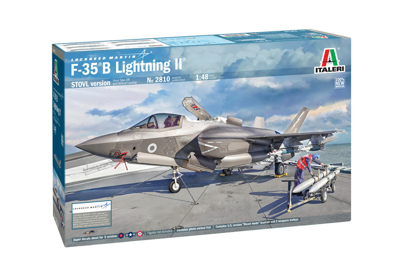 2810ИТ Самолет  F-35B quot;LIGHTNINGquot; II (10013160/011122/3526709, ИТАЛИЯ) Italeri