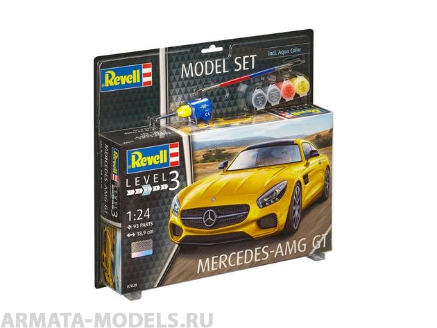 67028 Набор автомобиль  Mercedes AMG GT Revell